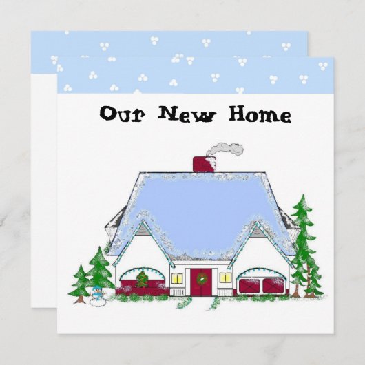 Ankündigung von Soft Blue New Zuhause (Vorne/Hinten)