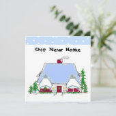 Ankündigung von Soft Blue New Zuhause (Stehend Vorderseite)