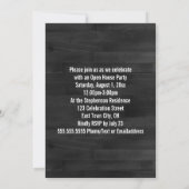 Ankündigung von Solid Banner Foto Abschluss (Rückseite)