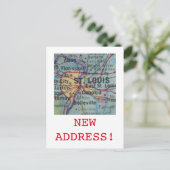 Ankündigung von St Louis New Address (Stehend Vorderseite)