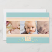 Ankündigung von Stardust Baby Boy Birth (Vorderseite)