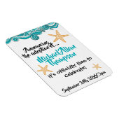 Ankündigung von Starfish Story Adoption Party Magnet (Rechte Seite)