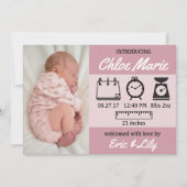 Ankündigung von Stats Baby (Vorderseite)