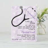 Ankündigung von Stethoscope Medical Doctor Abschlu (Stehend Vorderseite)