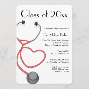 Ankündigung von Stethoscope Medical School Abschlu
