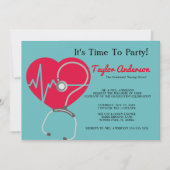 Ankündigung von Stethoscope Nursing School Abschlu (Vorderseite)