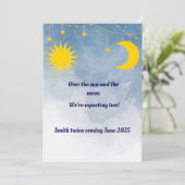 Ankündigung von Sun and Moon Twins (Stehend Vorderseite)