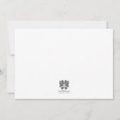 Ankündigung von Sweet Baby Girl Birth (Rückseite)