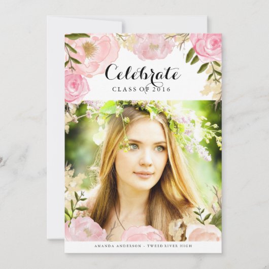 Ankündigung von Sweet Floral Grad (Vorderseite)