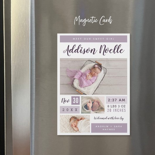 Ankündigung von Sweet Girl Magnetic Foto