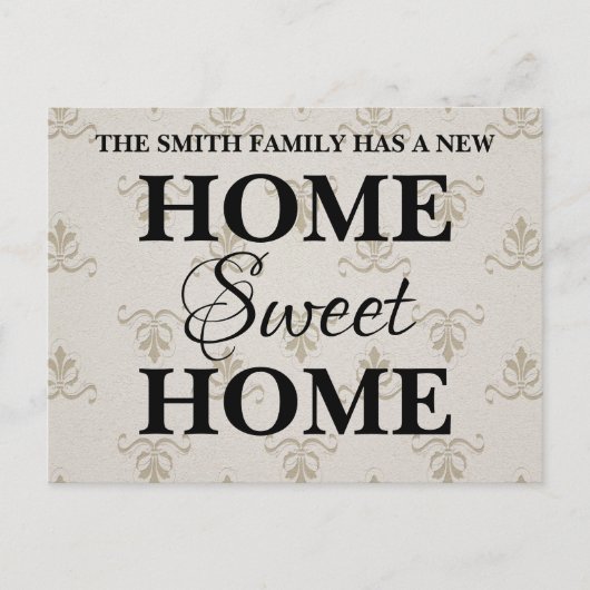 Ankündigung von Sweet Zuhause Moving (Vorderseite)