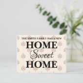 Ankündigung von Sweet Zuhause Moving (Stehend Vorderseite)