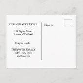 Ankündigung von Sweet Zuhause Moving (Rückseite)