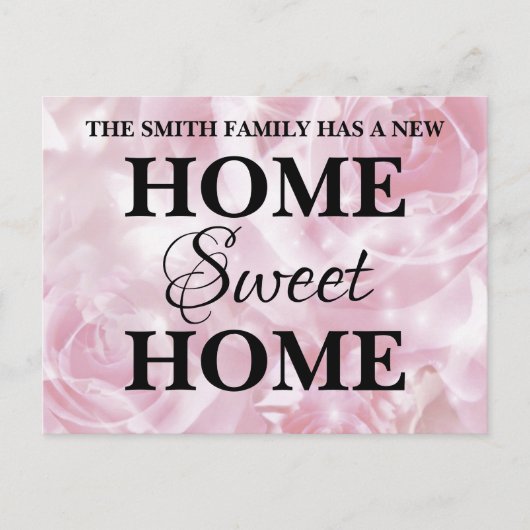 Ankündigung von Sweet Zuhause Moving (Vorderseite)