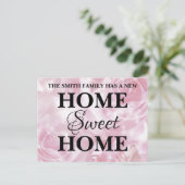 Ankündigung von Sweet Zuhause Moving (Stehend Vorderseite)