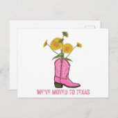 ANKÜNDIGUNG VON TEXAS (Vorne/Hinten)