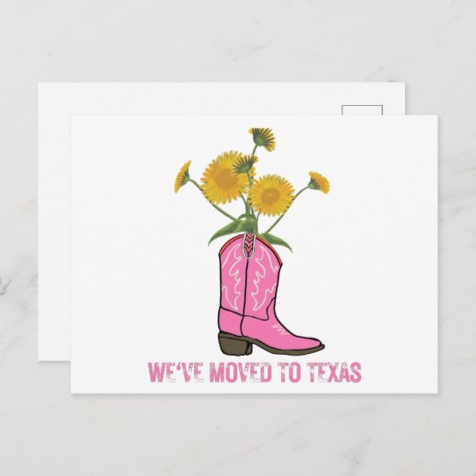 ANKÜNDIGUNG VON TEXAS (Vorne/Hinten)