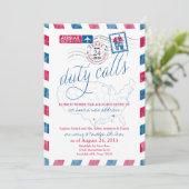 Ankündigung von Texas Airmail Military Moving (Stehend Vorderseite)