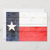 Ankündigung von Texas Themed Foto Abschluss (Rückseite)