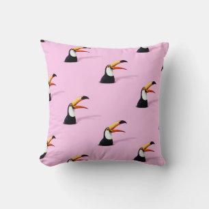 Ankündigung von Toucan: Tropical Pink Paradise Kissen