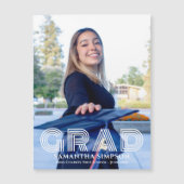 Ankündigung von trendy Abschluss Magnetkarte (Vorderseite)