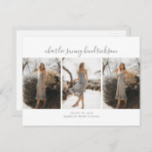 Ankündigung von Triad Abschluss Postkarte (Vorne/Hinten)