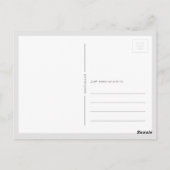 Ankündigung von Triad Abschluss Postkarte (Rückseite)