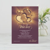 Ankündigung von True Love Wedding (Stehend Vorderseite)