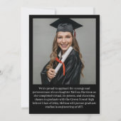 Ankündigung von Uni-Logo-Graduate-FotoCollage (Rückseite)