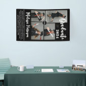 Ankündigung von Uni-Logo-Graduate-FotoCollage Banner (Messeveranstaltung)