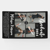 Ankündigung von Uni-Logo-Graduate-FotoCollage Banner (Horizontal)