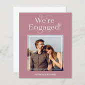 Ankündigung von Verlobungen (Vorne/Hinten)