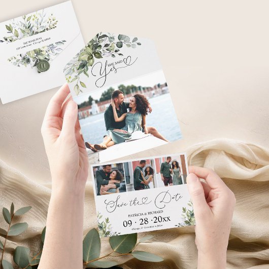 Ankündigung von Verlobungen und Save the Date