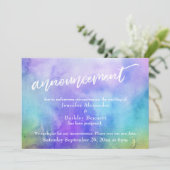 Ankündigung von verspäteter Hochzeitsfeige (Stehend Vorderseite)