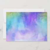 Ankündigung von verspäteter Hochzeitsfeige (Rückseite)