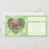 Ankündigung von Welpen (Vorderseite)