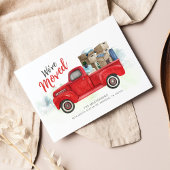 Ankündigung von Weve Moved Red Truck Moving