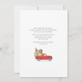 Ankündigung von Weve Moved Red Truck Moving (Rückseite)