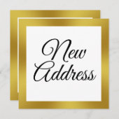 Ankündigung von White and Imitate Gold Moving (Vorne/Hinten)