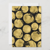 Ankündigung von White Black Foto Abschluss (Rückseite)