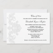 Ankündigung von White on White Abschluss (Vorderseite)