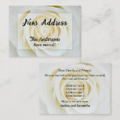 Ankündigung von White Rose (Vorne/Hinten)