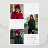 Ankündigung von White Silver Foil HS Abschluss (Vorderseite)