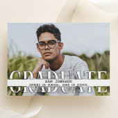 Ankündigung von White Space Foto Abschluss