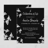 Ankündigung von "White Wildblume" (Vorne/Hinten)