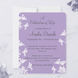 Ankündigung von "White Wildblume"