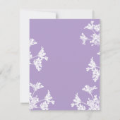 Ankündigung von "White Wildblume" (Rückseite)