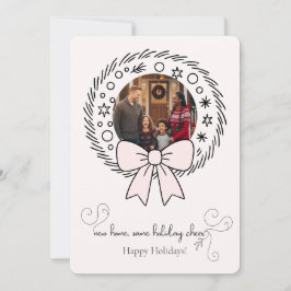 Ankündigung von Wreath New Zuhause Holiday Moving