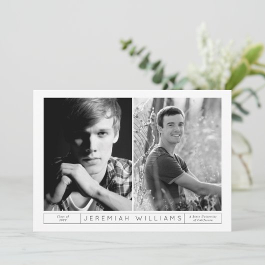 Ankündigung von Yin & Yang Abschluss (Stehend Vorderseite)