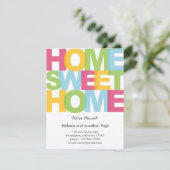 Ankündigung von Zuhause Sweet Zuhause Moving (Stehend Vorderseite)